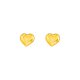Love earrings female personalized wild titanium steel jewelry temperament simple jewelry is not easy to allergy does not lose color earrings