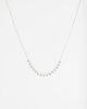 Silver Multi Disc Short Necklace